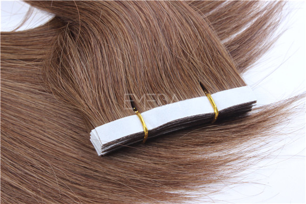 European Hair Double Drawn Tape Hair Extensions   ZJ0036